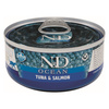 N&D Cat Ocean Tuna and Salmon 70g Mokra Karma Dla Kota Tuńczyk Łosoś