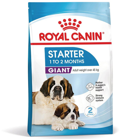Royal Canin Giant Starter Mother & Babydog 1kg Karma Sucha Dla Suk W Czasie Ciąży Laktacji I Szczeniąt Ras Olbrzymich
