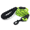 Mocna Smycz 3m Dla Duzych Silnych Psów Psa Odblaskowa ZIELONA