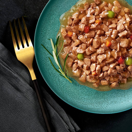 SHEBA Sauce Collection 85g Z Królikiem I Warzywami Mokra Karma Dla Kota W Sosie