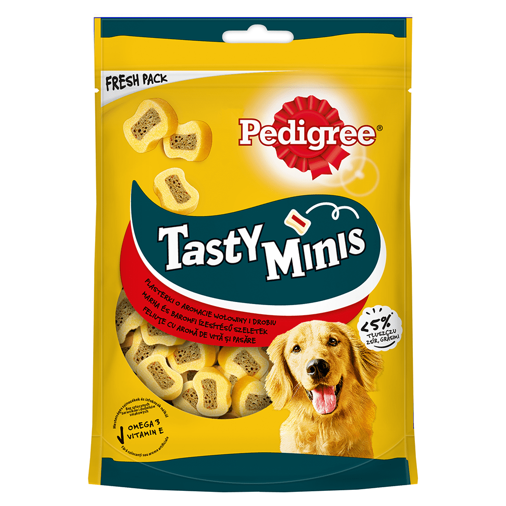 Przysmaki Pedigree Tasty Minis z Wołowiną
