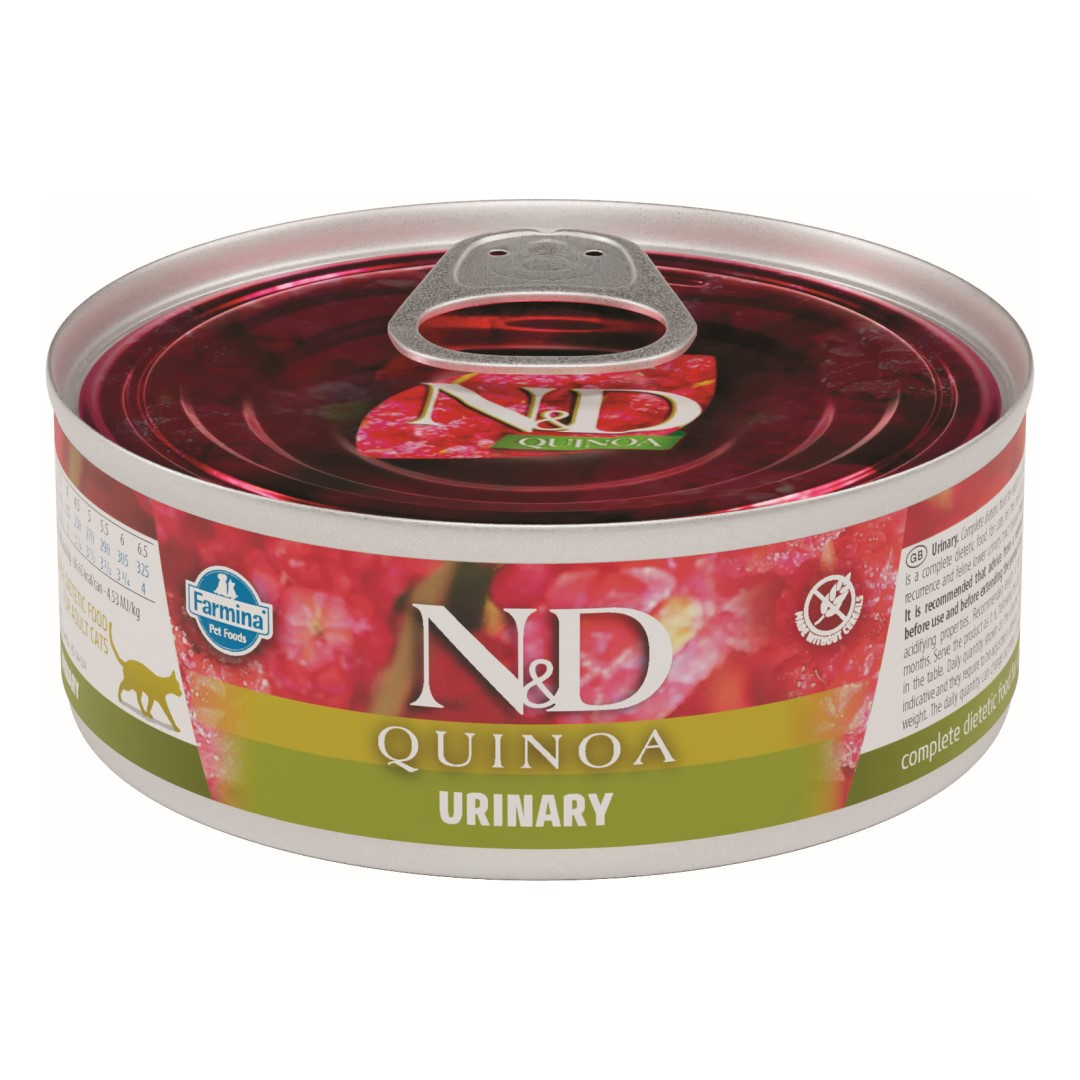 Farmina N&D Cat Quinoa Urinary Mokra Karma Dla Kota z Kaczką