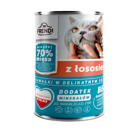 Frendi 24x400g Mokra Karma Dla Kota Kawałki W Delikatnym Sosie Mix Smaków