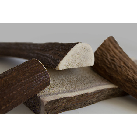 RECOVET Antler dog chew - gryzak z poroża jelenia połówka 1/2 L