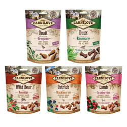 Carnilove Snack 5x200g Przysmak Dla Psa Mix Smaków Bez Ryb