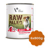 ZESTAW Karma Mokra dla Szczeniąt VetExpert RAW PALEO Puppy Beef 6x800g - z Wołowiną