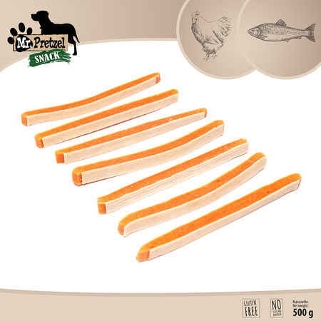 Mr. Pretzel Przysmak Dla Psa Kanapki Z Kurczakiem 500g