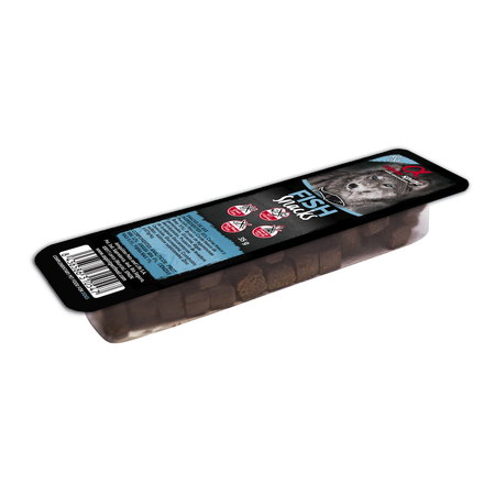  Alpha Spirit FISH SNACKS 35g Ryba - Przysmak w Kostce dla Psów 85% Naturalnego Mięsa