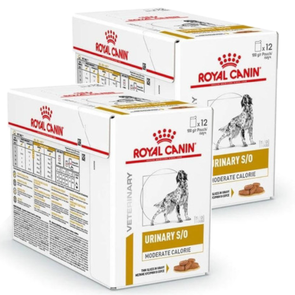 Royal Canin Veterinary Urinary S/O Moderate Calorie Mokra Karma W Sosie Dla Psa Na Kamienie Struwitowe