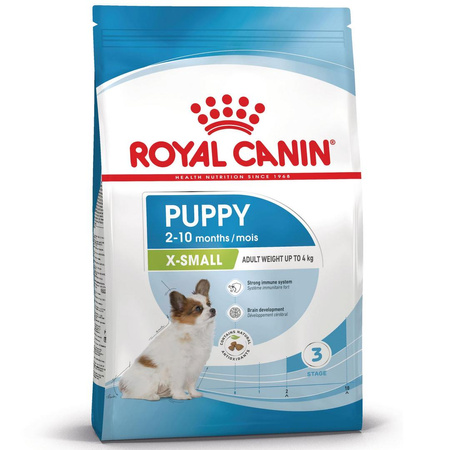 Royal Canin SHN X-Small Puppy 1,5kg Sucha Karma Dla Szczeniąt Ras Miniaturowych Od 2 Do 10 Miesiąca Życia