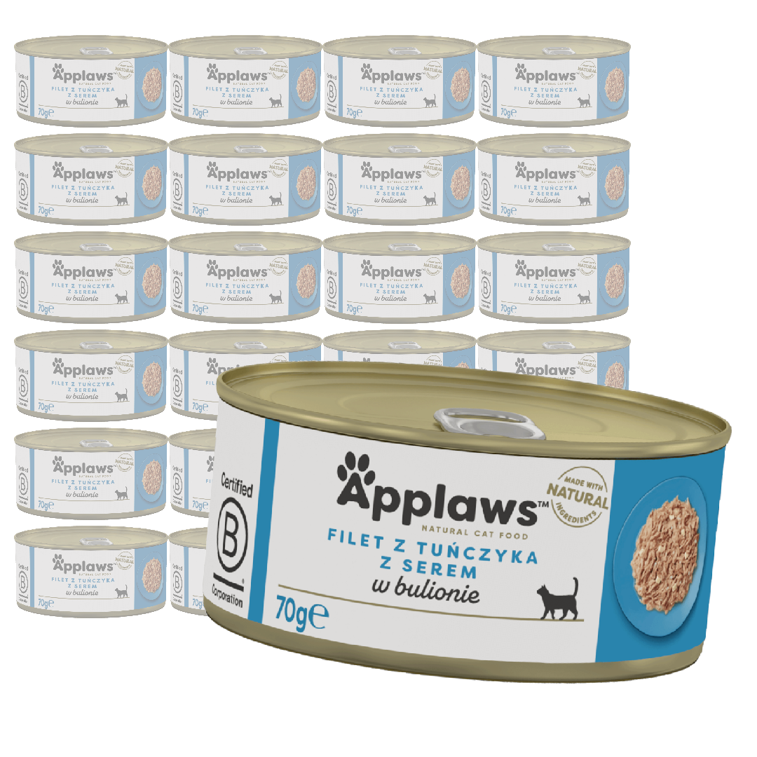 Applaws Cat Mokra Karma Dla Kota 70g Filet Z Tuńczyka Z Serem