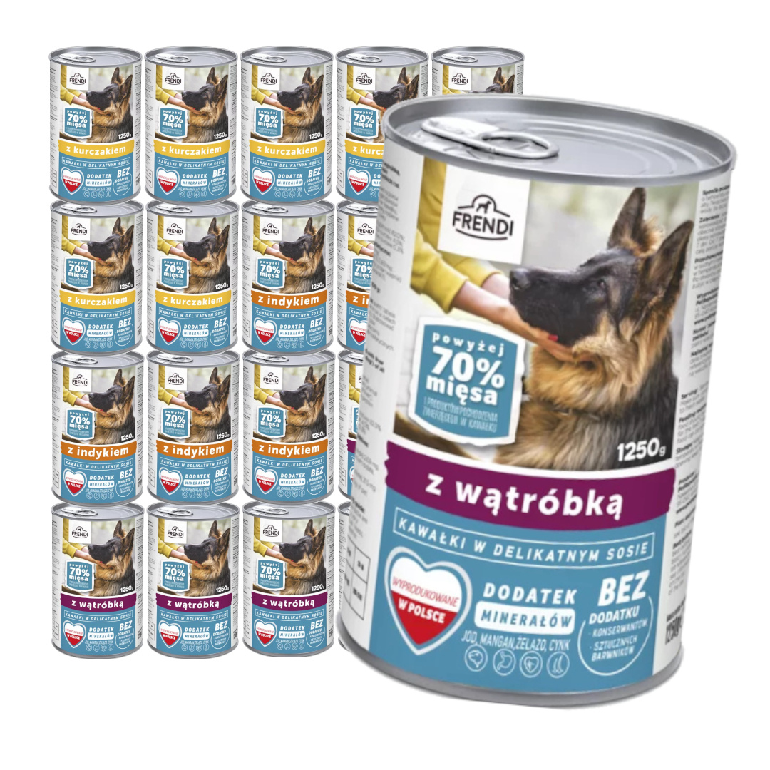 Frendi Kawałki w Delikatnym Sosie z Wątróbką