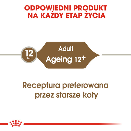 Mokra Karma Dla Kotów Starszych Royal Canin FHN Ageing +12 W Galaretce 12x85g