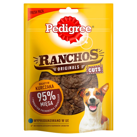 Przysmak dla psa PEDIGREE Ranchos Cuts Kurczak 65g