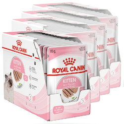 Royal Canin Kitten 48x85g Pełnoporcjowa Mokra Karma Dla Kociąt Do 12 Miesiąca Życia Pasztet