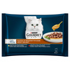 Purina Gourmet Perle Fileciki w Smakowitym Sosie 52x85g Mokra Karma Dla Kota z Kurczakiem i Wołowiną
