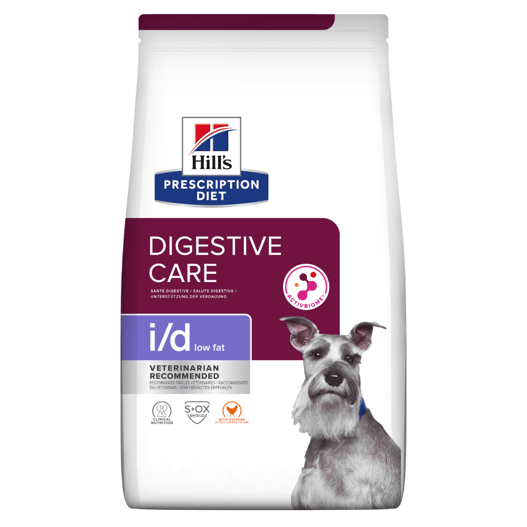 Hill's Prescription Diet i/d Low Fat 12kg Sucha Karma Dla Psa Z Kurczakiem Wsparcie Układu Pokarmowego