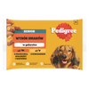 Pedigree Senior Wybór Smaków 52x100g Mokra Karma Dla Psów Z Wołowiną Wątróbką Kurczakiem W Galaretce