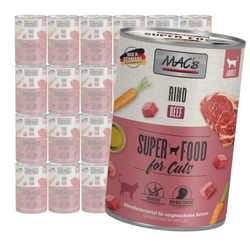 MAC's Cat Mokra Karma Dla Kota Wołowina 24x400g