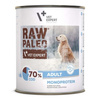Raw Paleo Adult Monoprotein Mix Smaków 12x800g Bezzbożowa Mokra Karma Dla Psa Dorsz Kaczka Wieprzowina