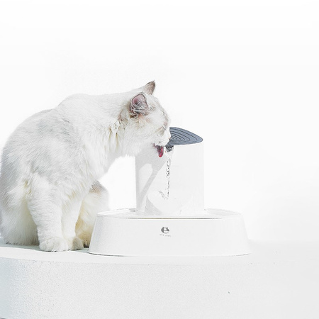 Poidełko Fontanna Wody Dla Psa I Kota Z Lampką Led