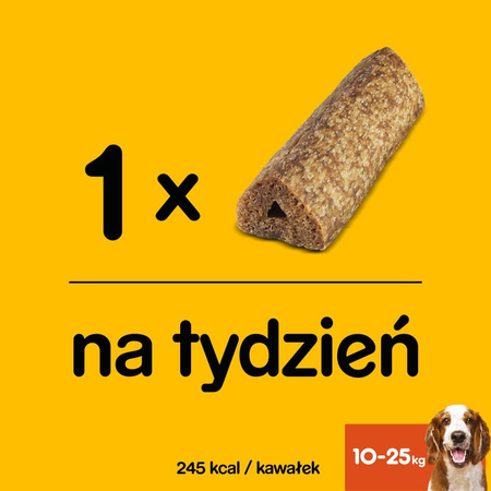 Przysmak gryzak Pedigree Good Chew 88g dla średnich psów 10-25kg