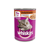 WHISKAS 1+ ADULT MIX SMAKÓW( indyk 8x, kaczka 8x, tuńczyk 8x) w Galaretce  24*400 g Puszka Karma Mokra dla dorosłych kotów