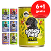 Dobry Pies 7x400g Mokra Karma Dla Psów Wszystkich Ras Mix Smaków 6+1 GRATIS 
