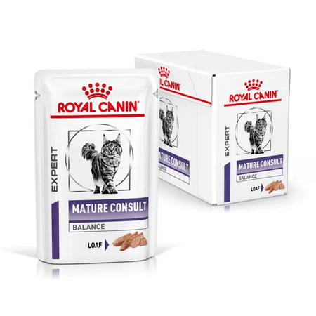 Royal Canin Veterinary Mature Consult Balance 12x85g Mokra Karma Dla Kotów Powyżej 7 Roku Życia Z Tendencją Do Nadwagi