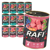 Rafi 12x400g Bezzbożowa Mokra Karma Dla Szczeniąt Cielęcina i Jagnięcina