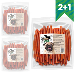 Mr. Pretzel Przysmak Dla Psa 3x500g Kabanosy Paluszki Z Kaczki 2+1 GRATIS