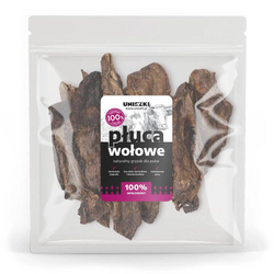 Uniszki Płuca Wołowe Naturalny Przysmak Suszony Dla Psa 500g