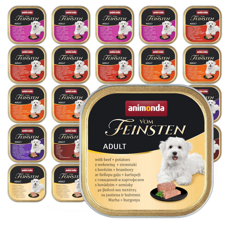 Animonda Vom Feinsten Adult 24x150g Mokra Karma Dla Psa Mix Smaków