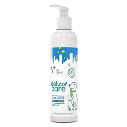 Vet Expert Detox Care Pure White Shampoo 250ml Szampon Dla Psów i Kotów z Jasną Sierścią