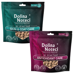 Dolina Noteci Training Treats Antioxidant Skin and Coat Care 2x130g Przysmak Treningowy Dla Psa