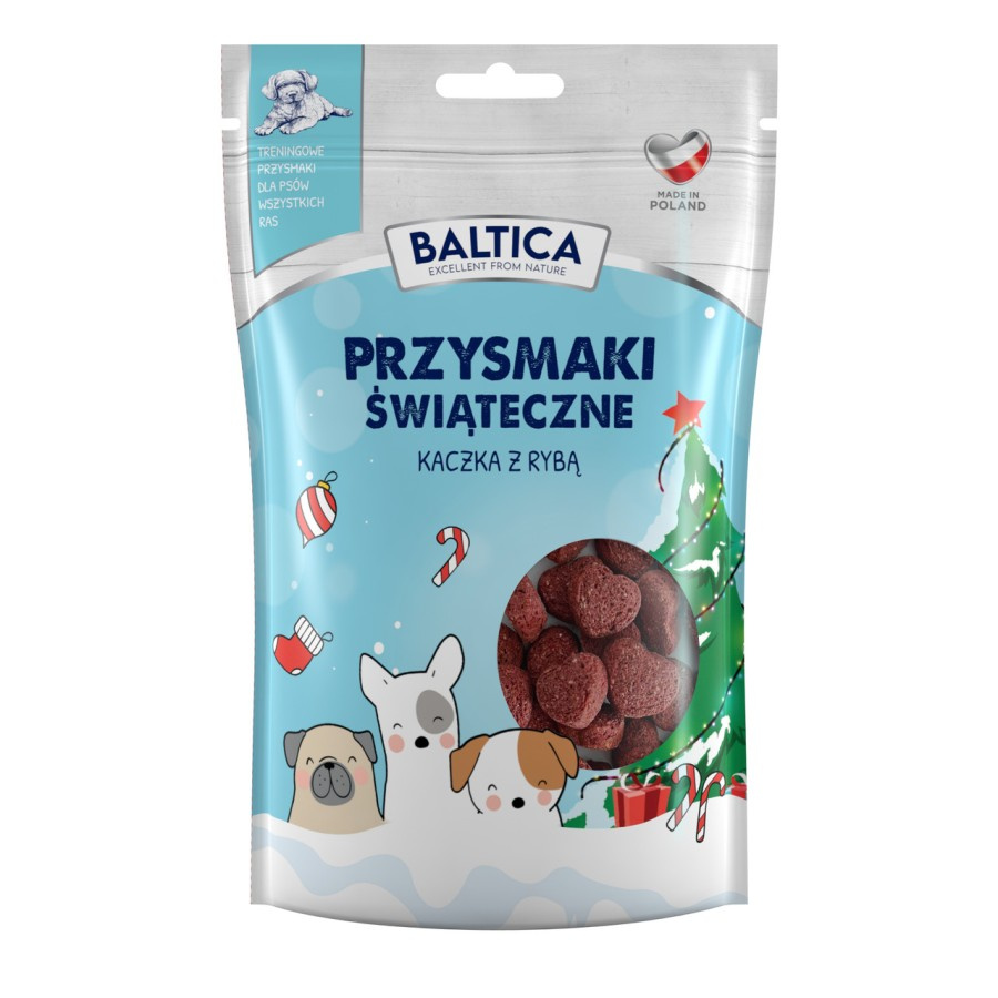 Baltica Świąteczne przysmaki treningowe kaczka z rybą.