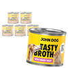John Dog Tasty Broth 6x140g Mokra Uzupełniająca Karma Dla Dorosłych Psów I Kotów Z Indykiem
