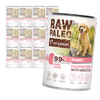Raw Paleo Pork&Lamb Puppy Duoprotein 12x400g Mokra Karma Dla Szczeniąt z Wieprzowiną i Jagnięciną