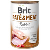 Brit Pate&Meat Mokra Karma Dla Psów Mix Smaków 24x400g Wołowina Królik Jagnięcina Kurczak Kaczka Łosoś