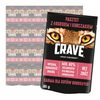 CRAVE Pasztet z Łososiem i Kurczakiem 24x85g Saszetka - mokra karma bezzbożowa dla kotów