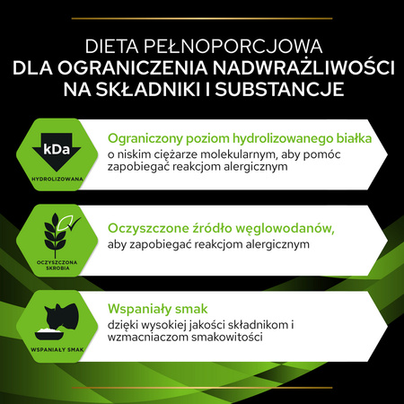 Purina Pro Plan Veterinary Diets Feline HA Hypoallergenic 3,5kg Sucha Karma Dla Kota