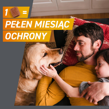 FRONTPRO Tabletki Przeciw Kleszczom I Pchłom Dla Psa S 2-4kg