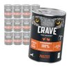 CRAVE Pasztet KURCZAK z INDYKIEM 12x 400g - Bezzbożowa mokra karma dla psów