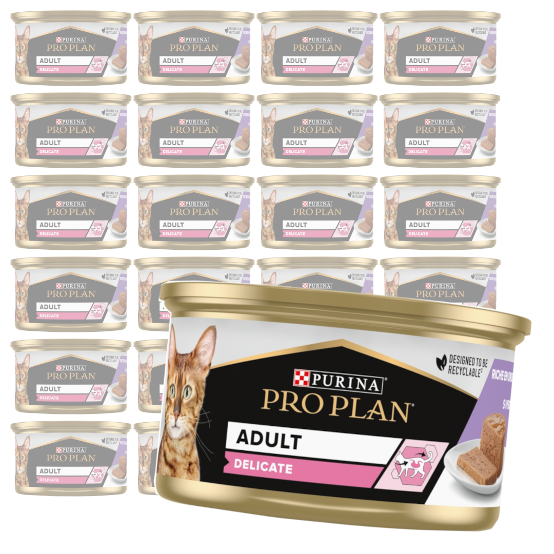 Purina Pro Plan Adult Delicate Mokra Karma Dla Kota Mus Z Indykiem