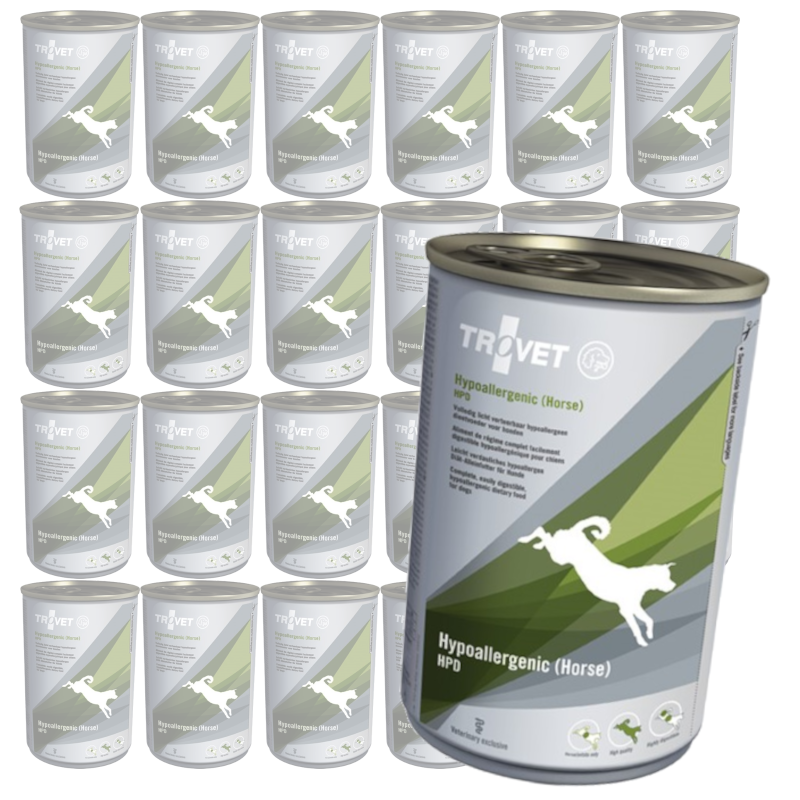 Trovet Hypoallergenic HPD Rich in Horse Mokra Karma Z Koniną Dla Psa Z Nadwrażliwością Pokarmową