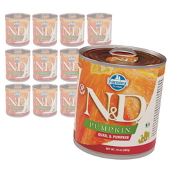 Farmina N&D Quail Pumpkin 12x285g Mokra Karma Dla Psa Przepiórka Z Dynią