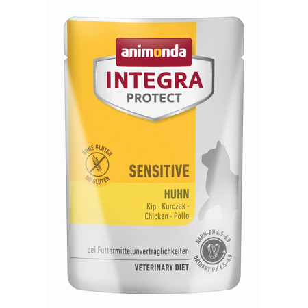 Animonda Integra Protect Sensitive 12x85g Mokra Karma Dla Kota Z Nadwrażliwością Pokarmową 2 Smaki