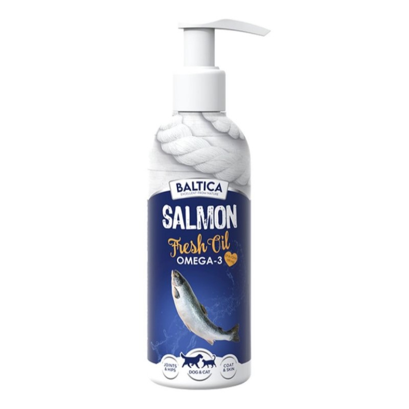 Baltica Salmon Fresh Oil 200ml Olej z Łososia Dla Psa i Kota