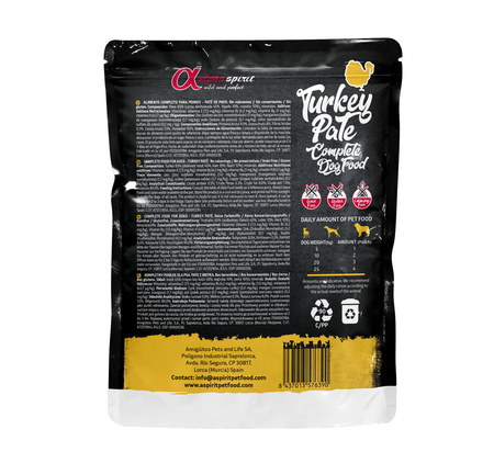Saszetka Alpha Spirit Pasztet z indyka 300g