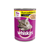WHISKAS 1+ z Kurczakiem w Sosie 2x 400g Puszka - Mokra karma dla kota, 1+1 50%